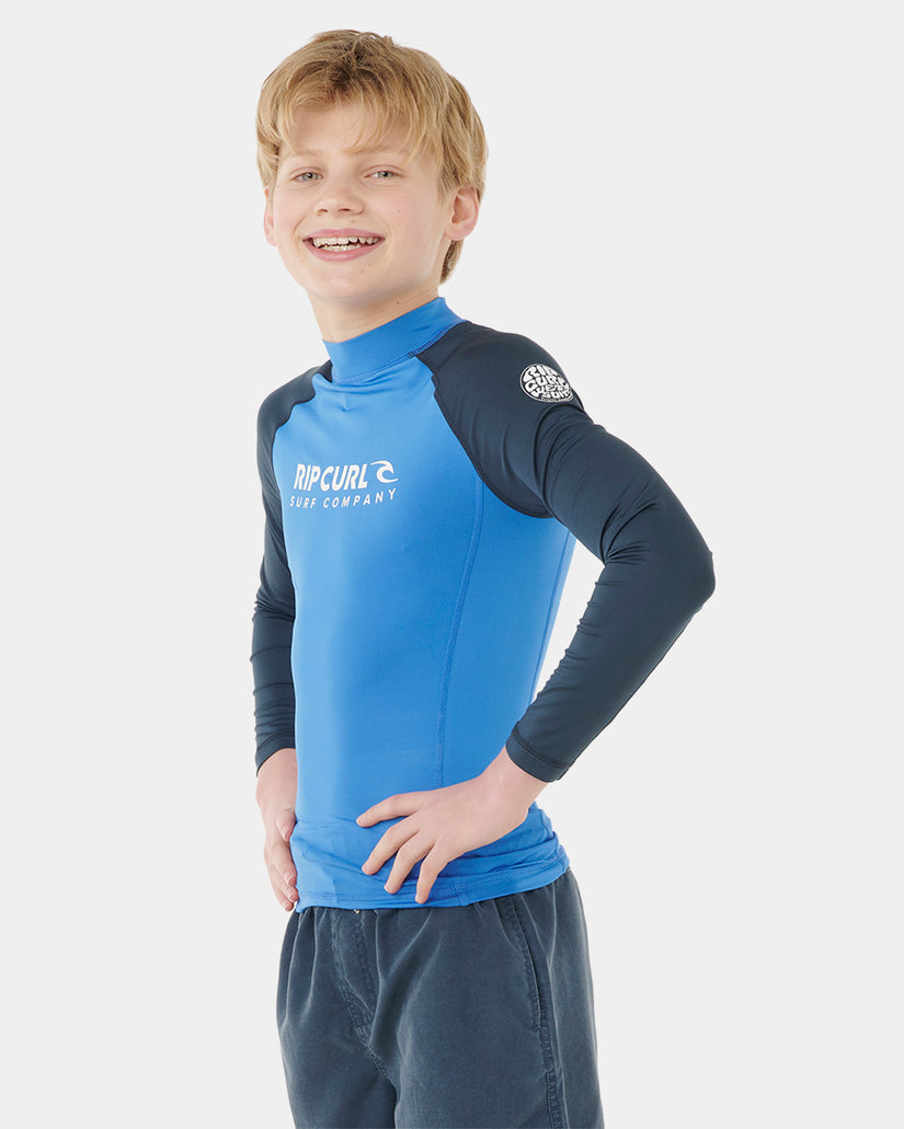 Boys 8-16 Sock UPF Long Sleeve Rash Vest