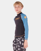 Boys 8-16 Shock UPF Long Sleeve Rash Vest
