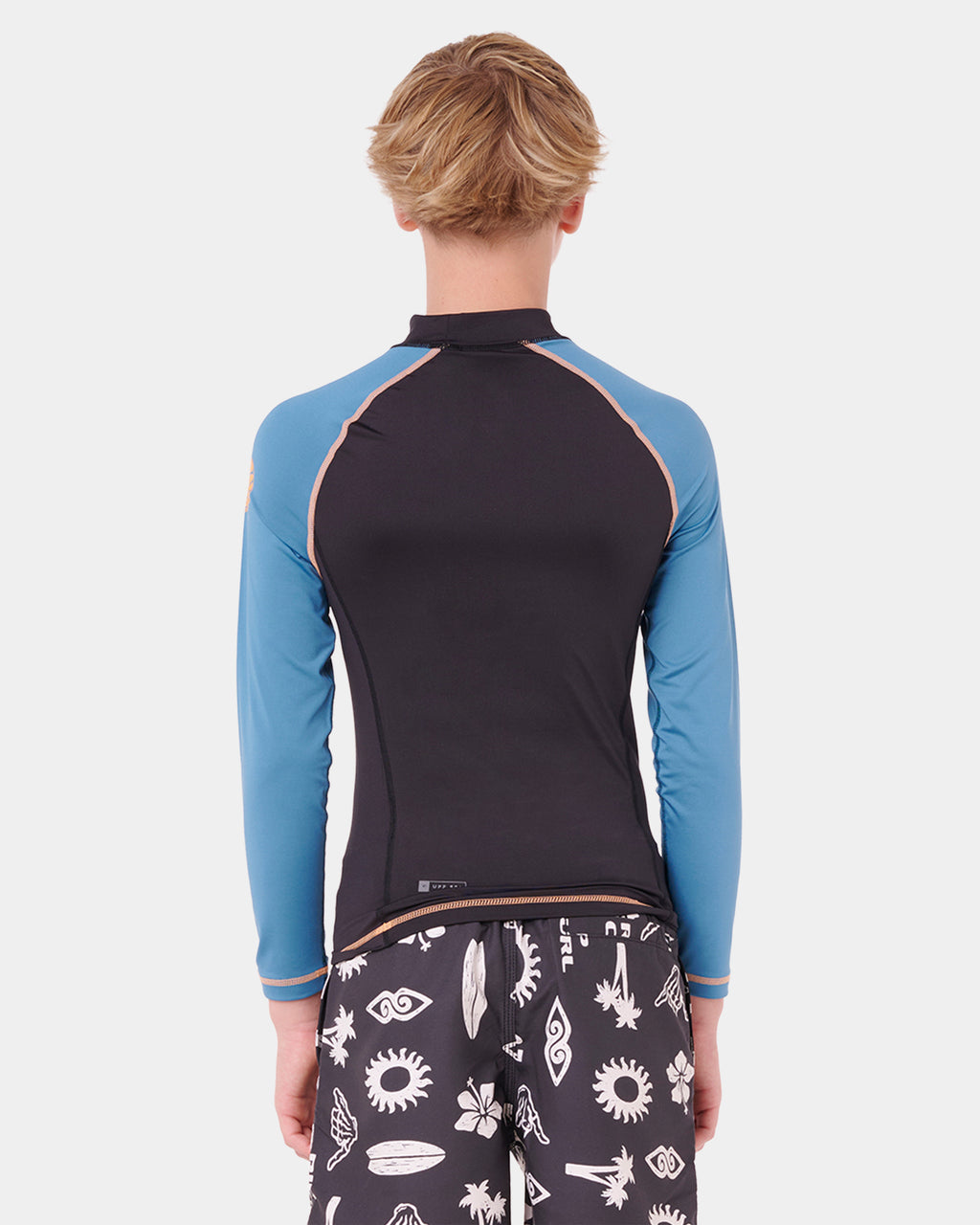 Boys 8-16 Shock UPF Long Sleeve Rash Vest