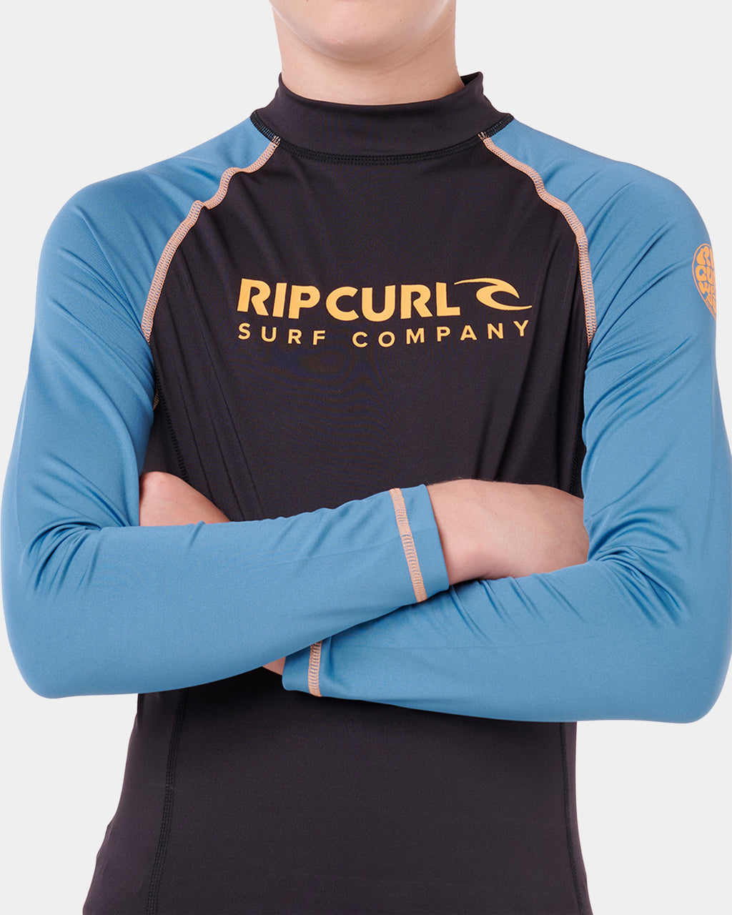 Boys 8-16 Shock UPF Long Sleeve Rash Vest