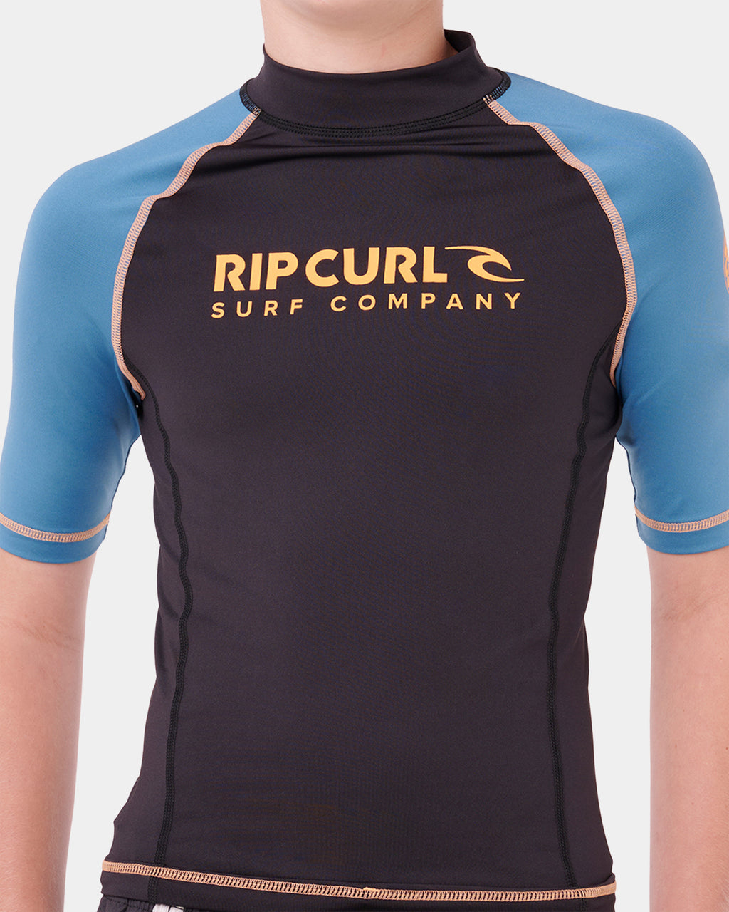 Boys 8-16 Shock UPF Short Sleeve Rash Vest