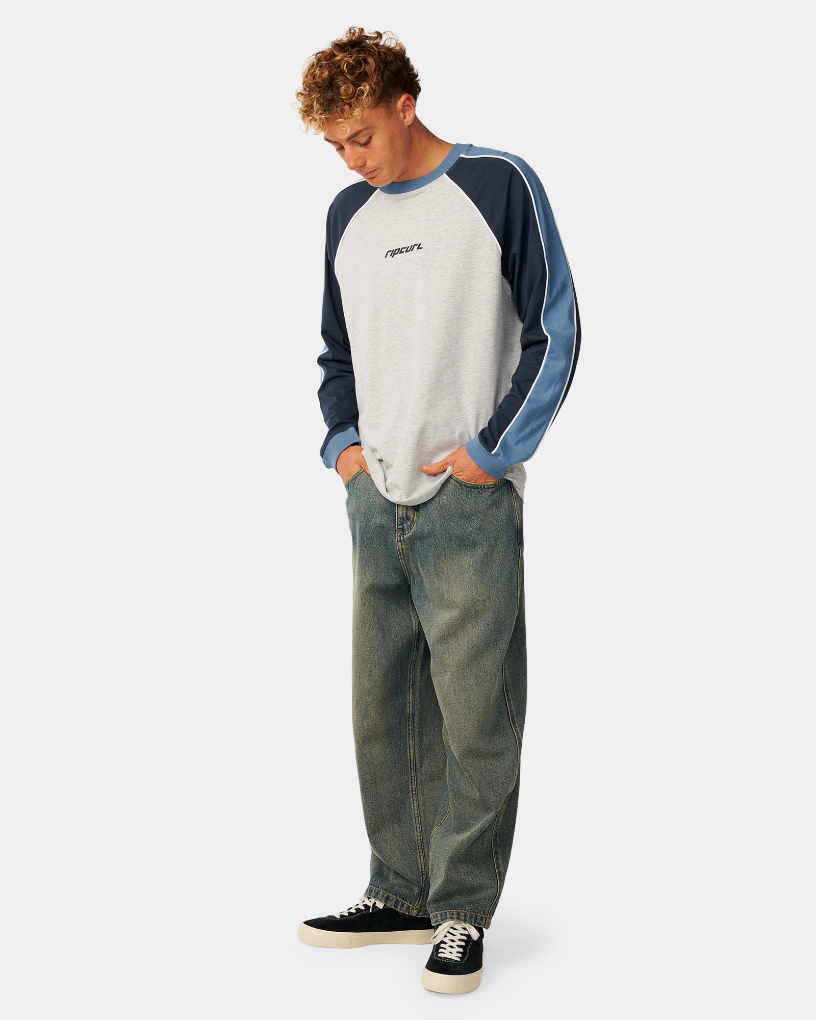 Mens Archive Sandman Panel Long Sleeve T-Shirt