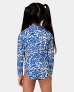 Girls 0-7 Sun And Swell Long Sleeve One Piece