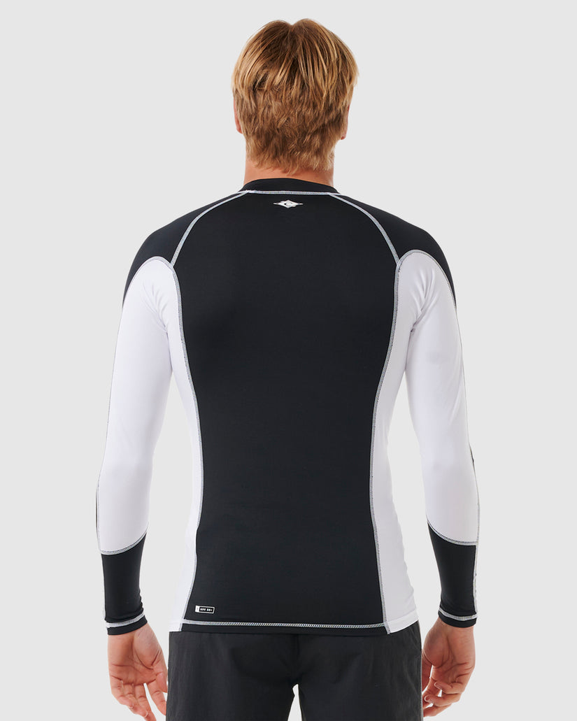 MENS FADE OUT UV LONG SLEEVE RASH VEST