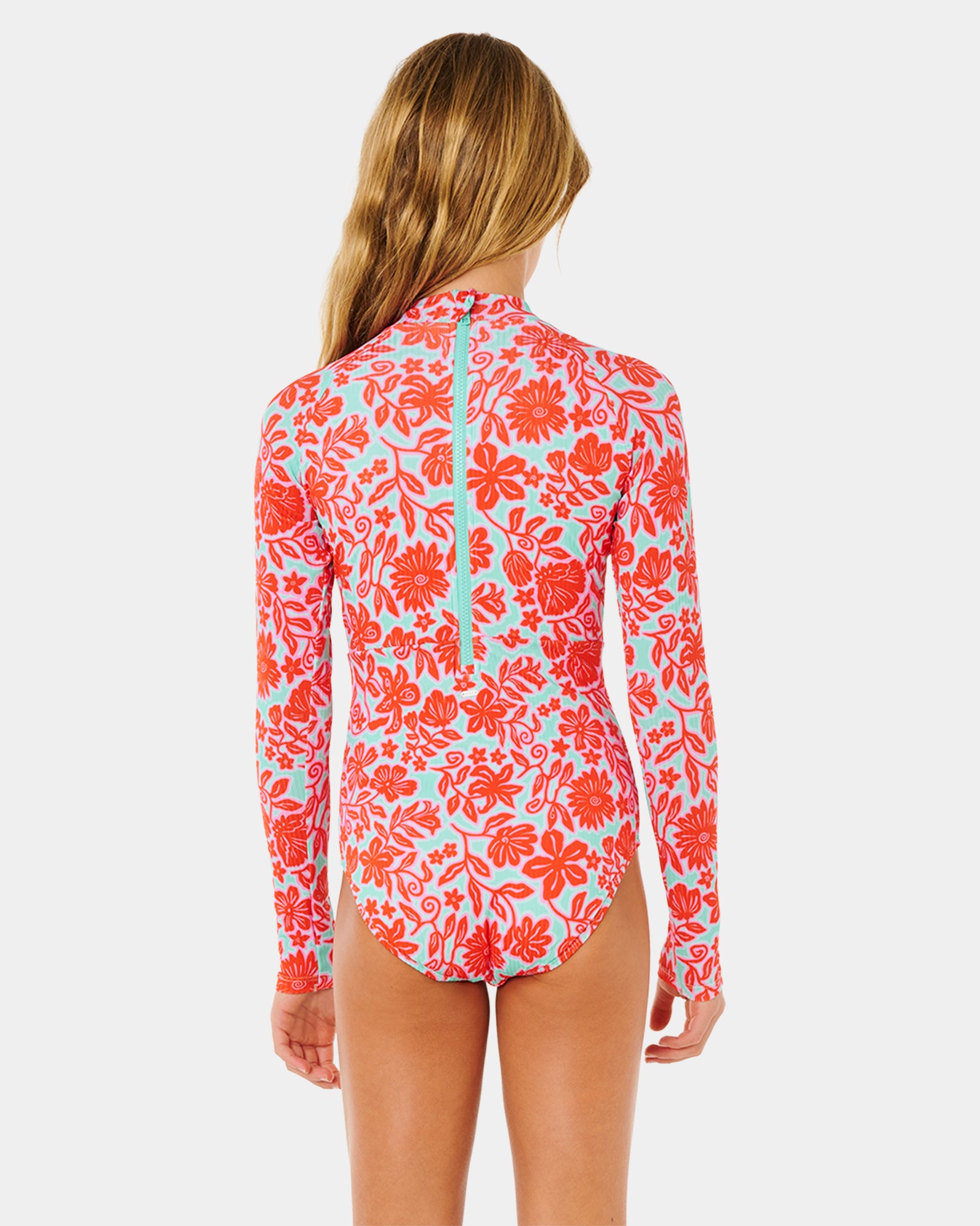 Girls 8-16 Sunshine UPF Long Sleeve Rash Vest