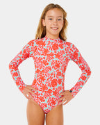 Girls 8-16 Sunshine UPF Long Sleeve Rash Vest