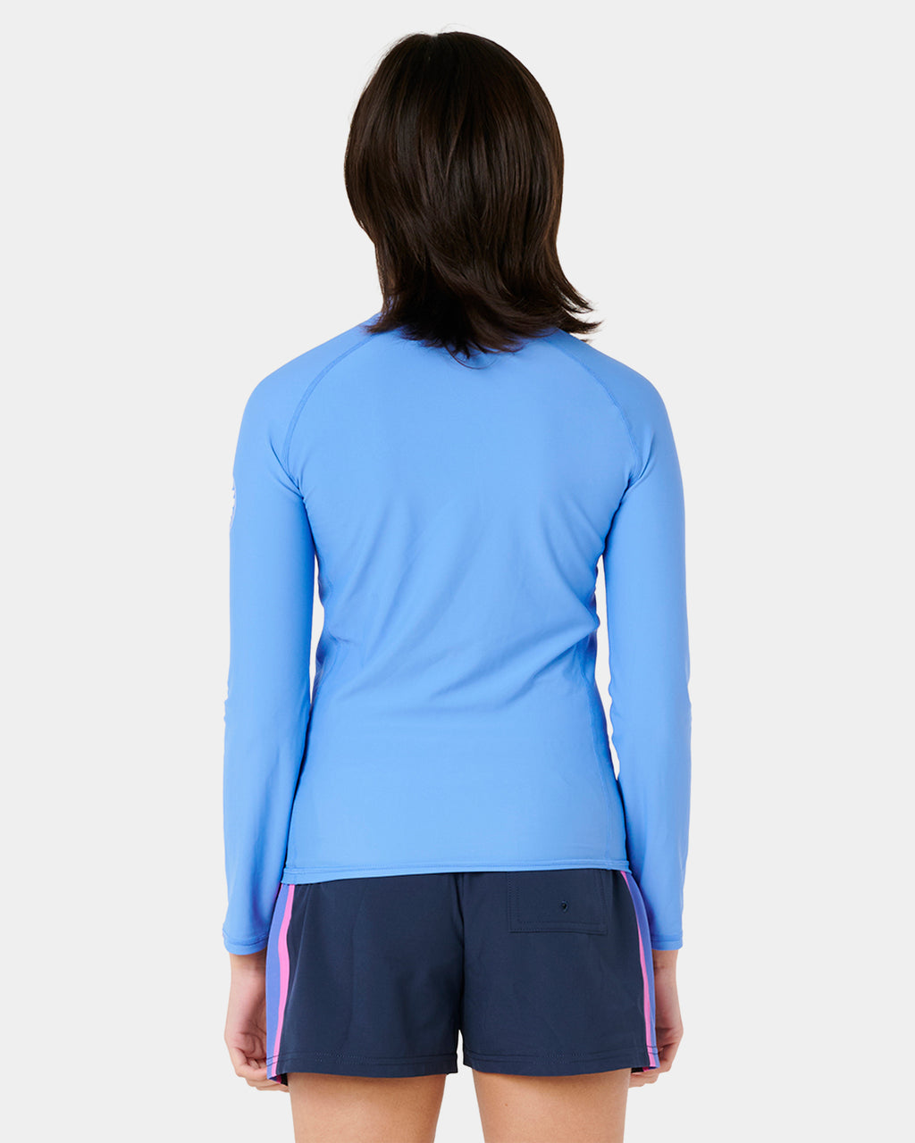 Girls 8-14 Classic Surf Long Sleeve Rash Vest