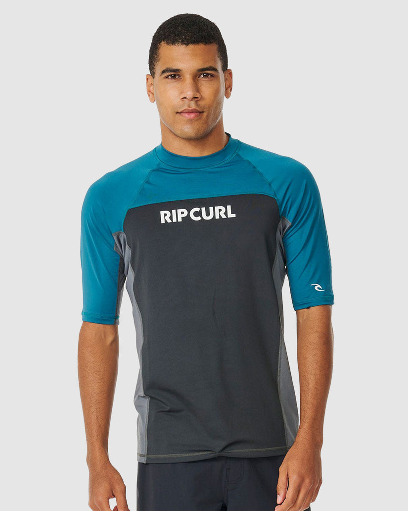 MENS DRIVE UPF SHORT SLEEVE RASH VEST