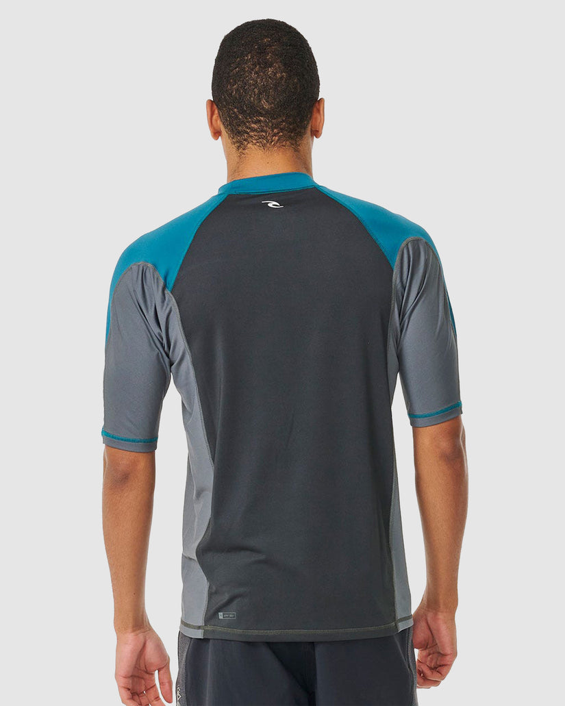 MENS DRIVE UPF SHORT SLEEVE RASH VEST