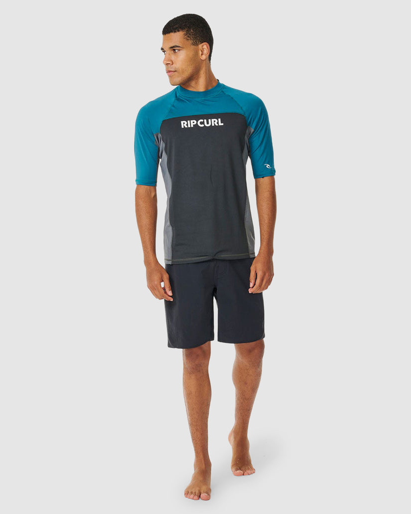 MENS DRIVE UPF SHORT SLEEVE RASH VEST