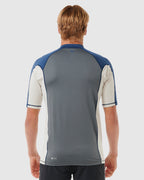 MENS DRIVE UPF SHORT SLEEVE RASH VEST