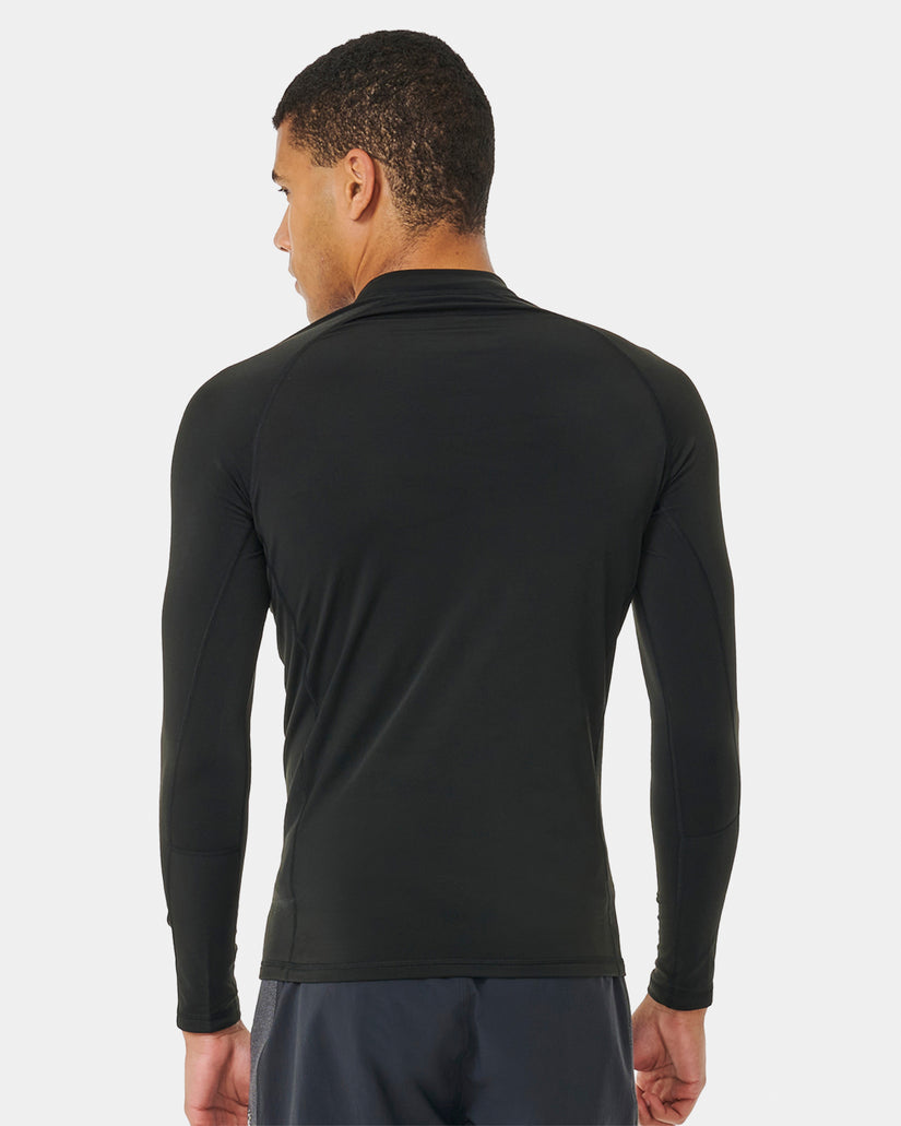 Mens Icons UPF 50+ Brushed Long Sleeve Rash Vest