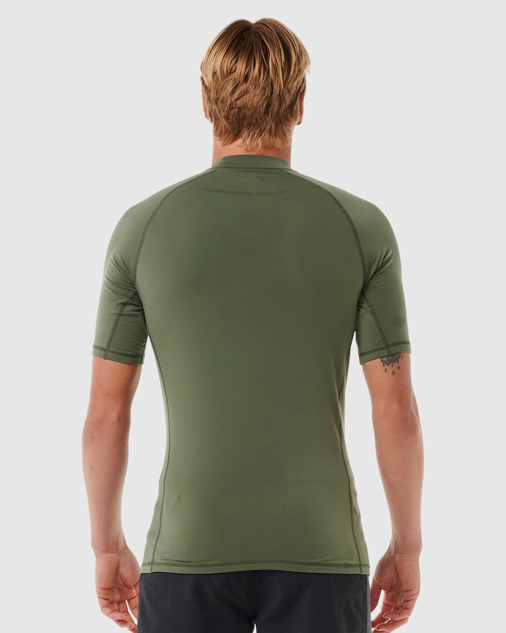 MENS ICONS UPF BRUSHED SHORT SLEEVE RASH VEST