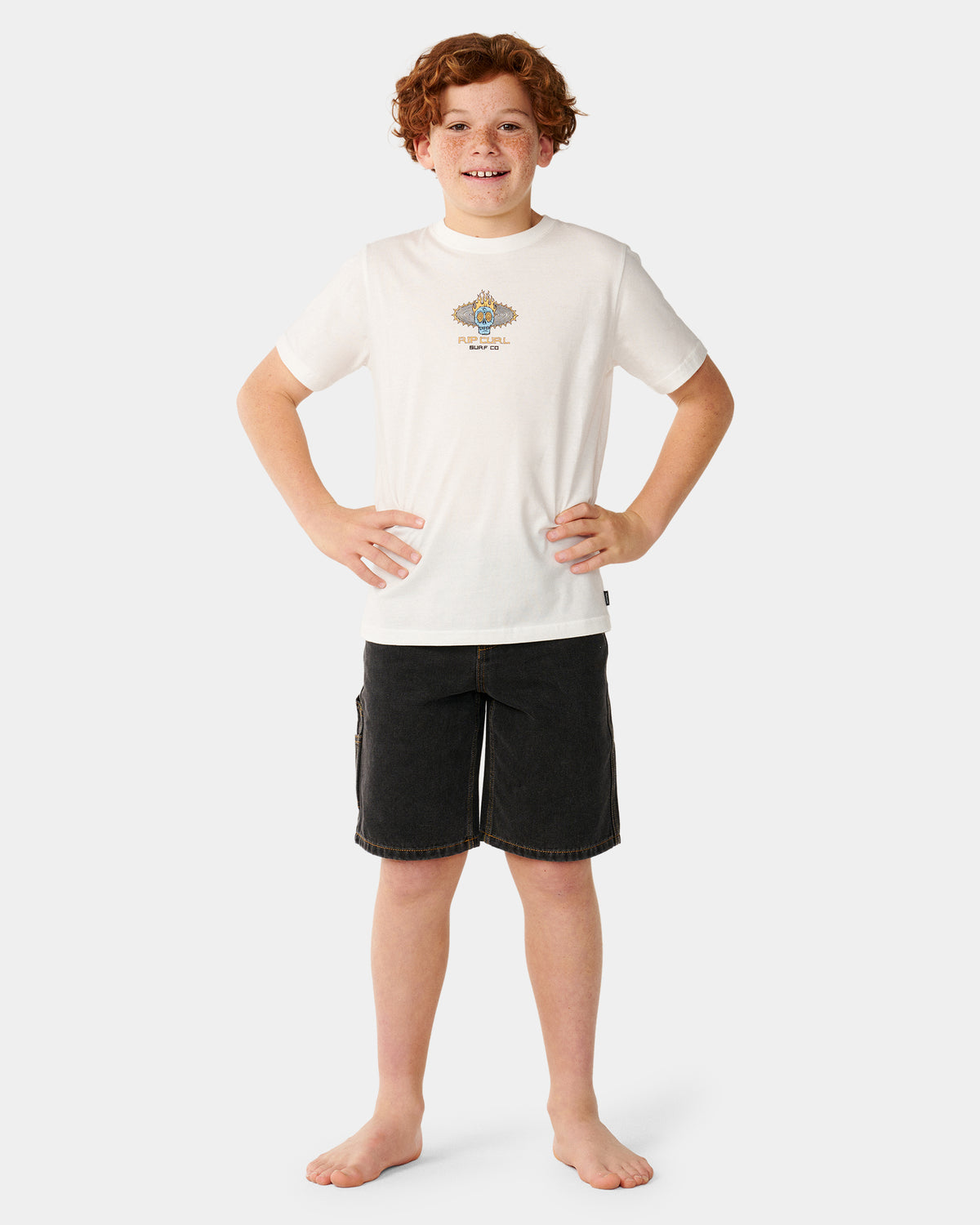 Boys 8-16 New Cosmic Skull T-Shirt