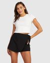 WOMENS BABY RIB T-SHIRT