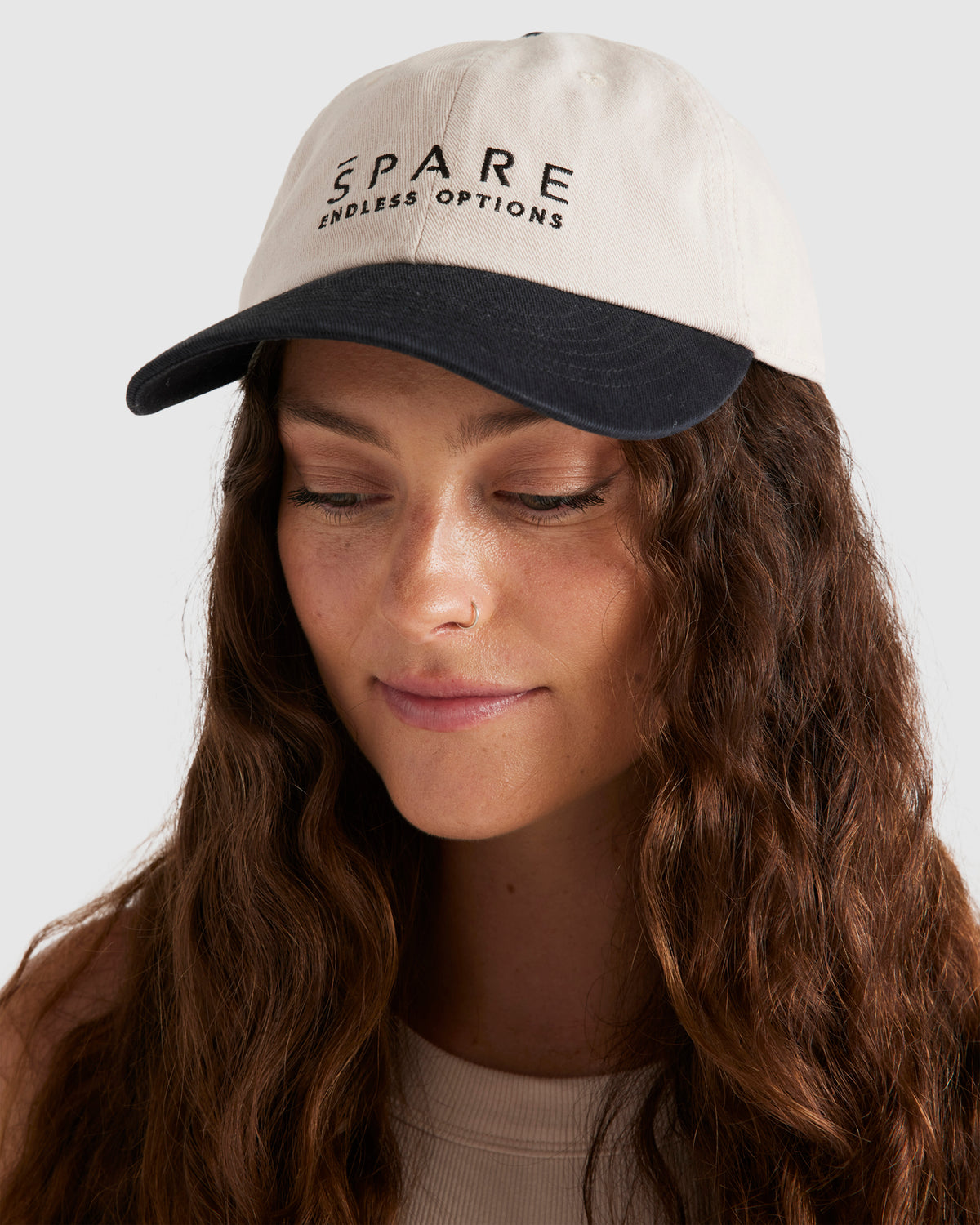 WOMENS SPARE CONTRAST DAD CAP