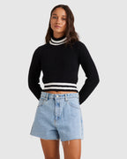 Womens Varsity Crew Neck