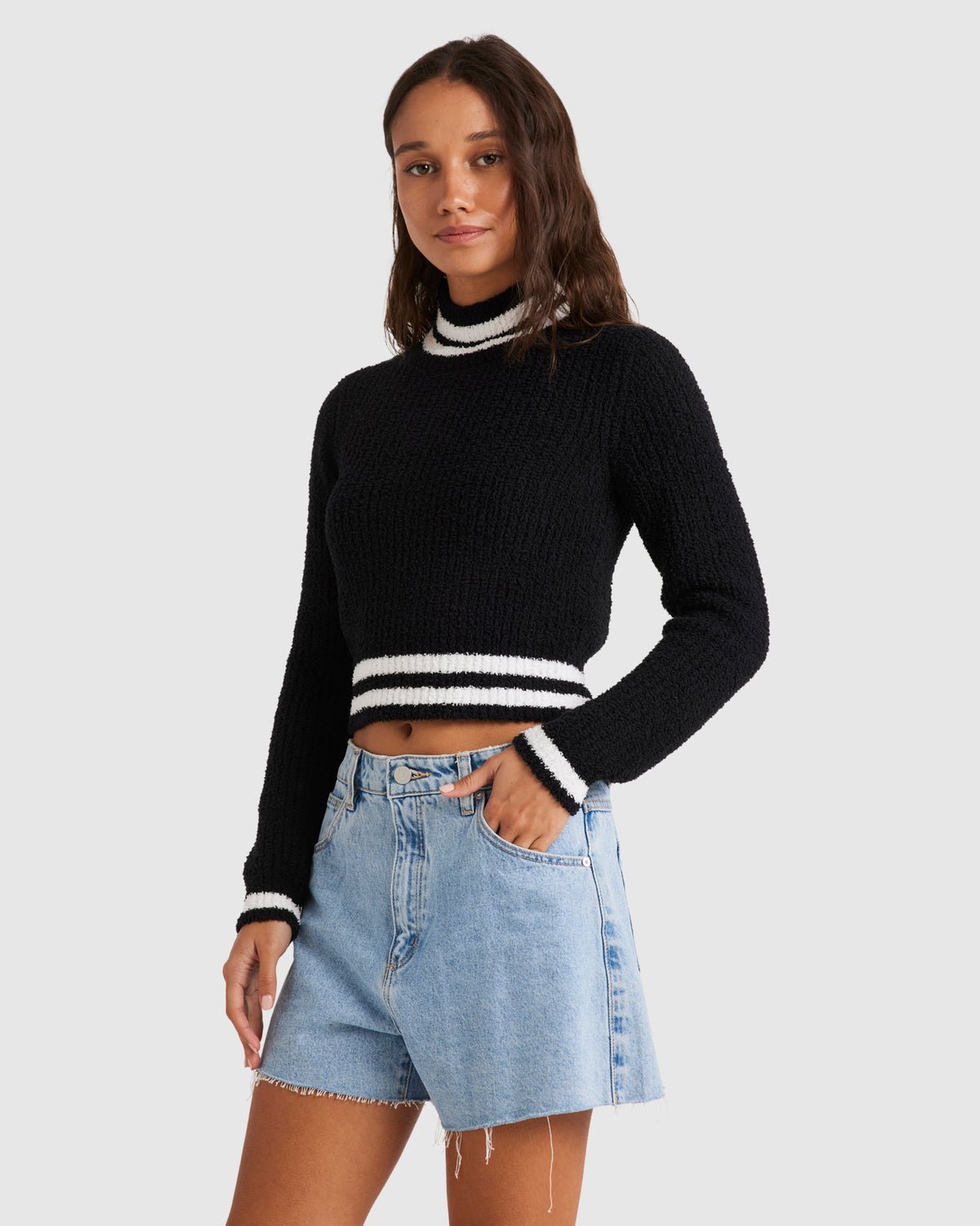 Womens Varsity Crew Neck