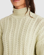 WOMENS CABLES SWEATER