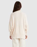 Womens Ringer Crew Neck