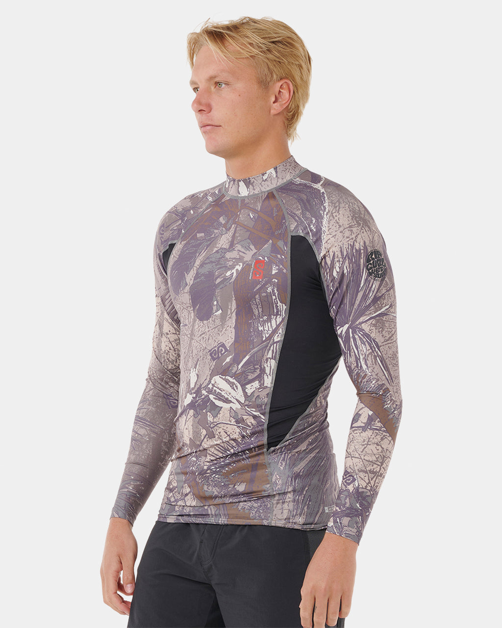 Mens Search UPF Performance Long Sleeve Rash Vest