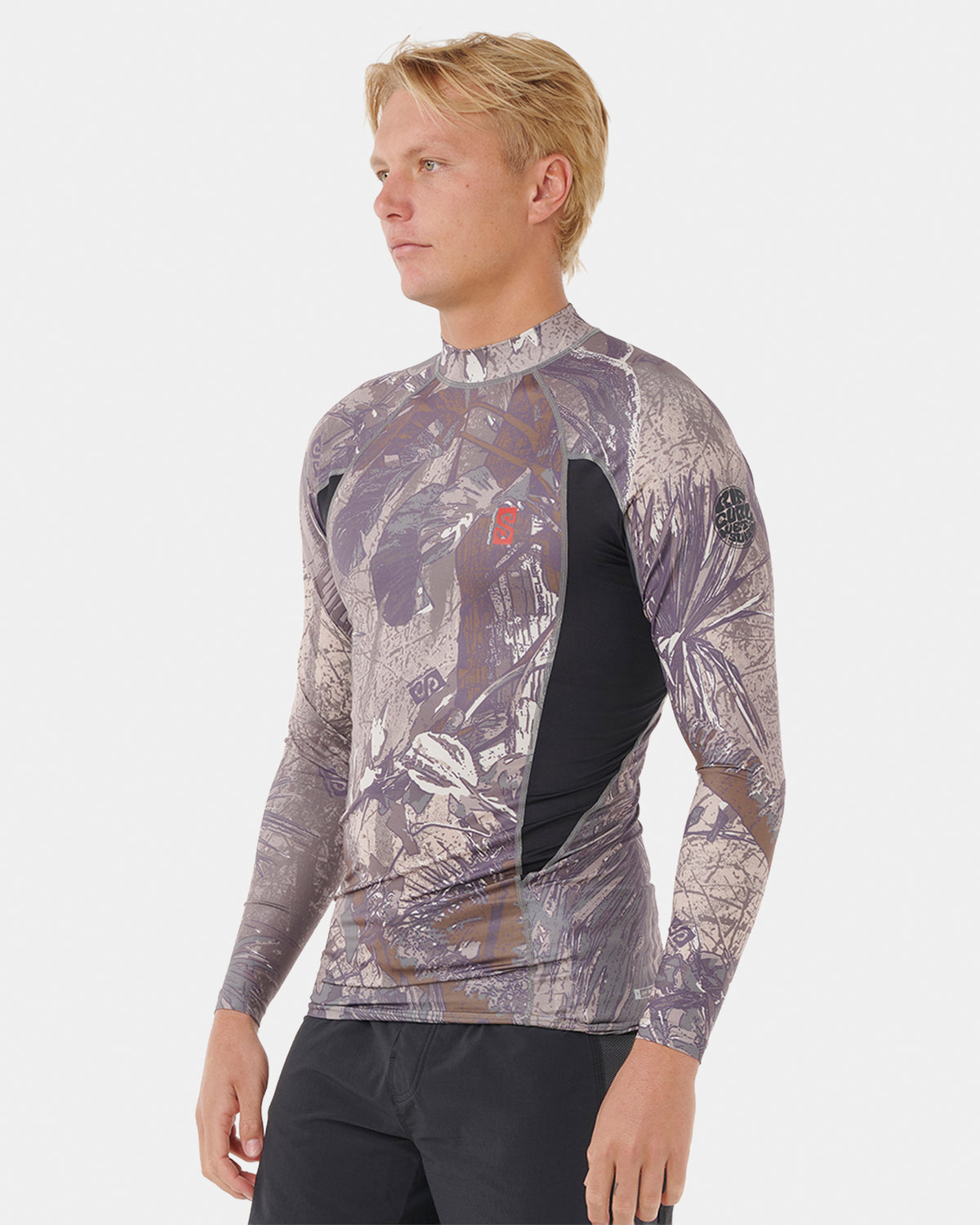 Mens Search UPF Performance Long Sleeve Rash Vest