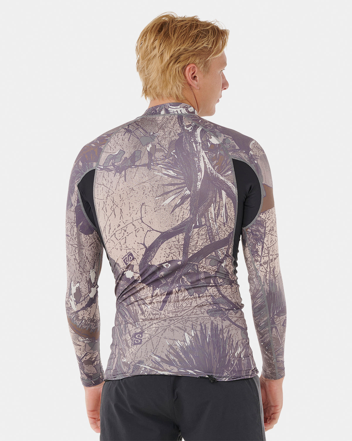 Mens Search UPF Performance Long Sleeve Rash Vest
