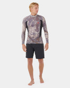 Mens Search UPF Performance Long Sleeve Rash Vest