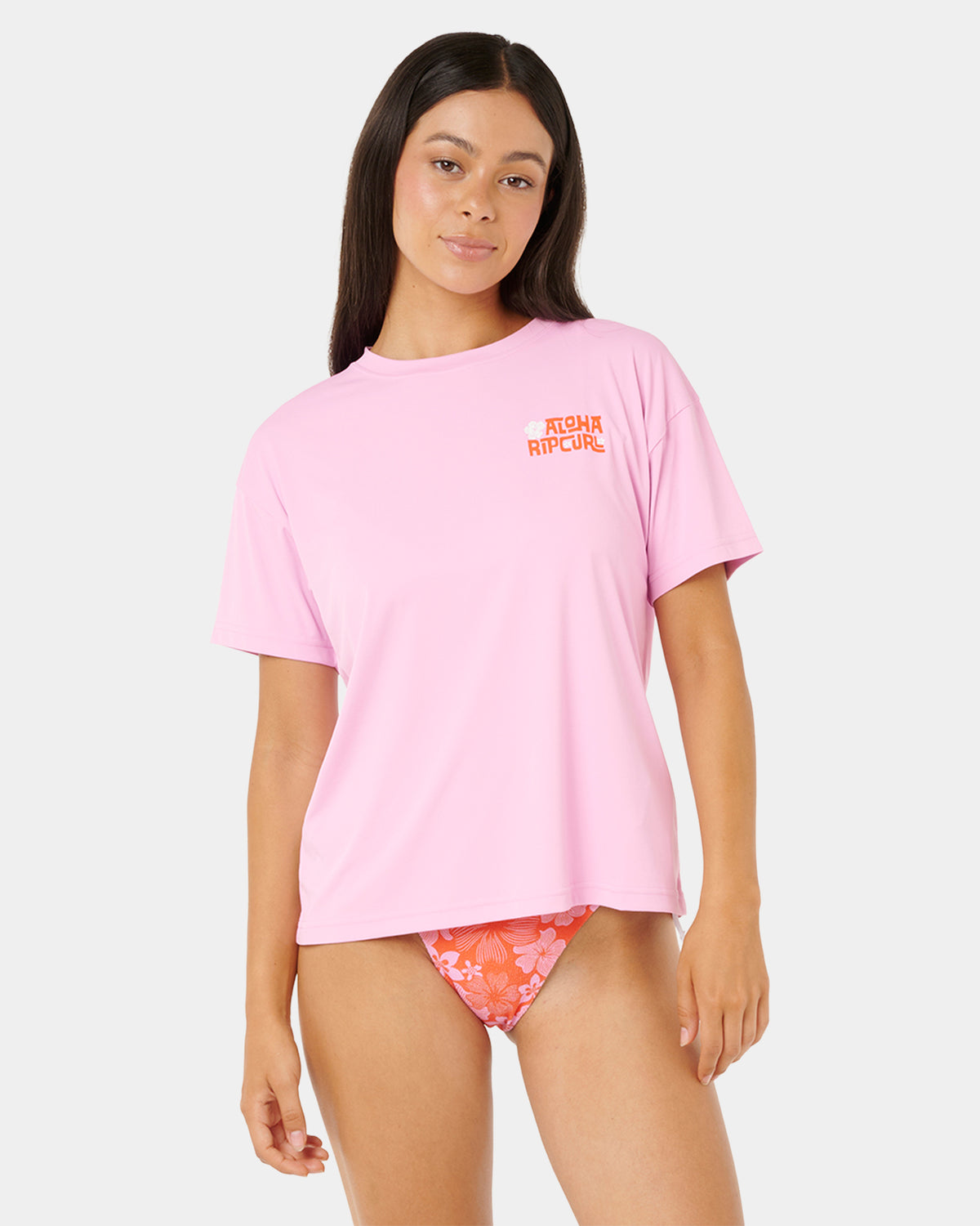 Womens Aloha State Surf Lite UPF Surf Shirt
