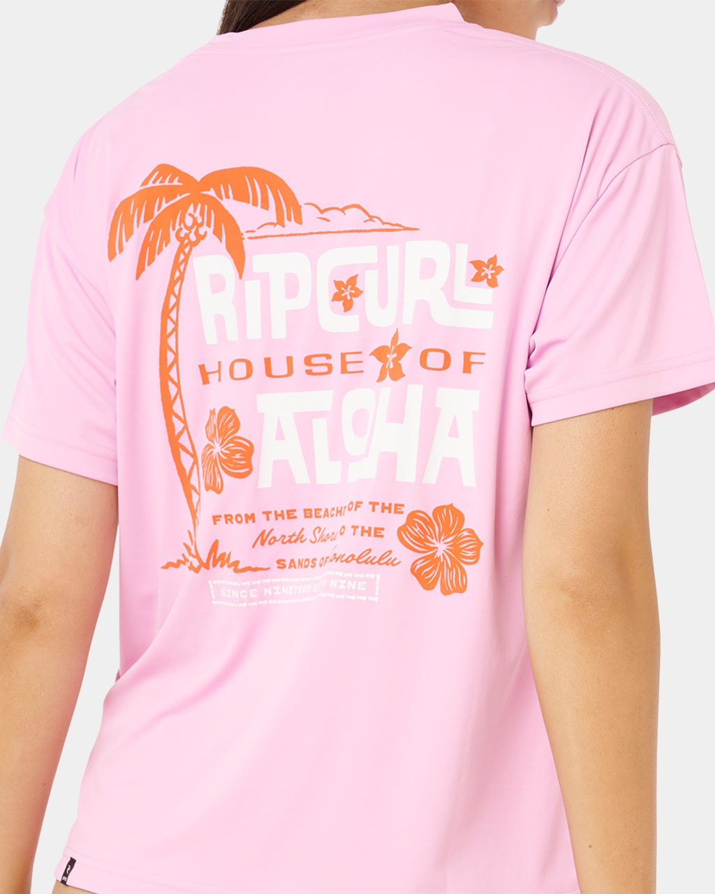 Womens Aloha State Surf Lite UPF Surf Shirt