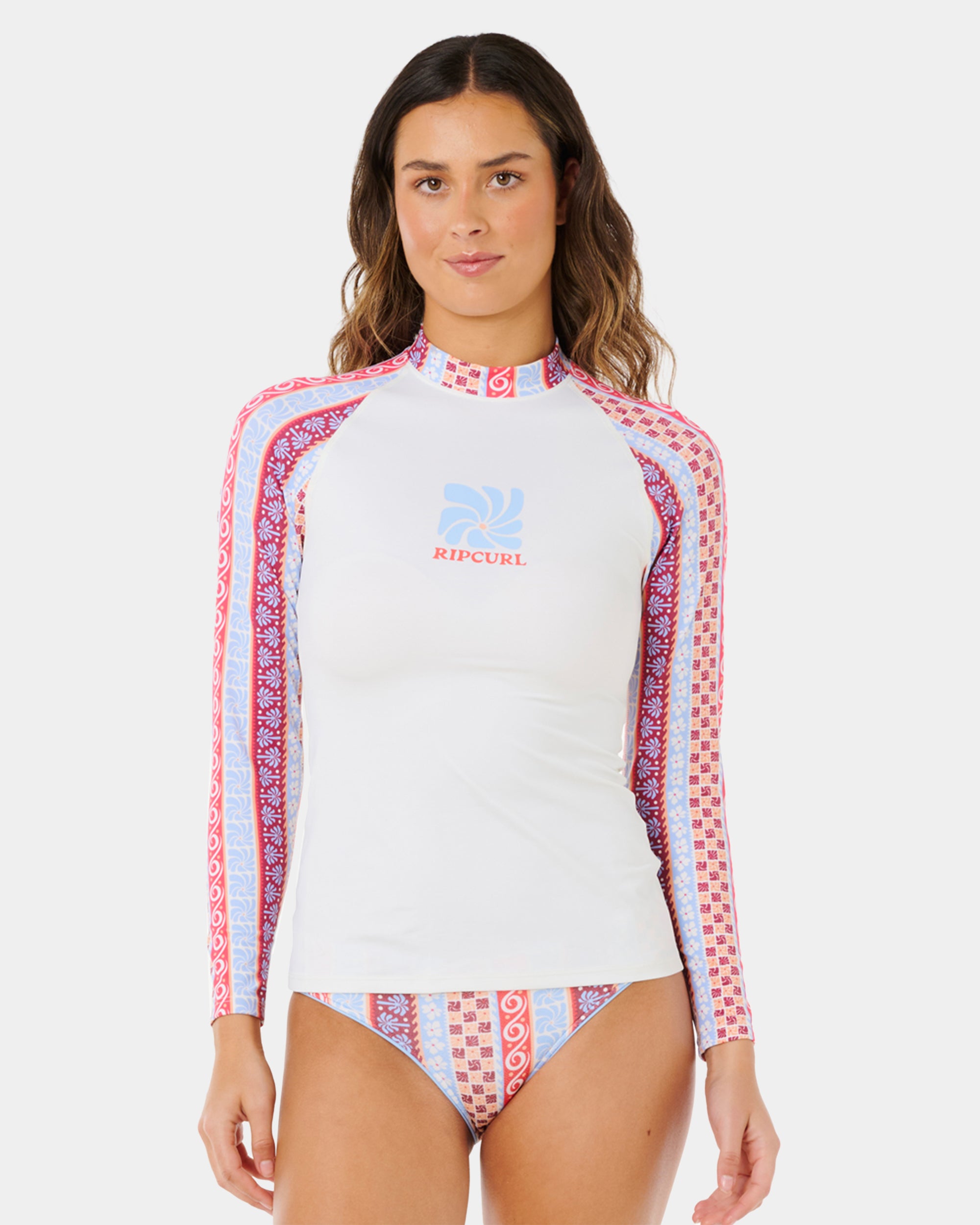 Womens Coastal Instinct UPF Long Sleeve Rash Vest