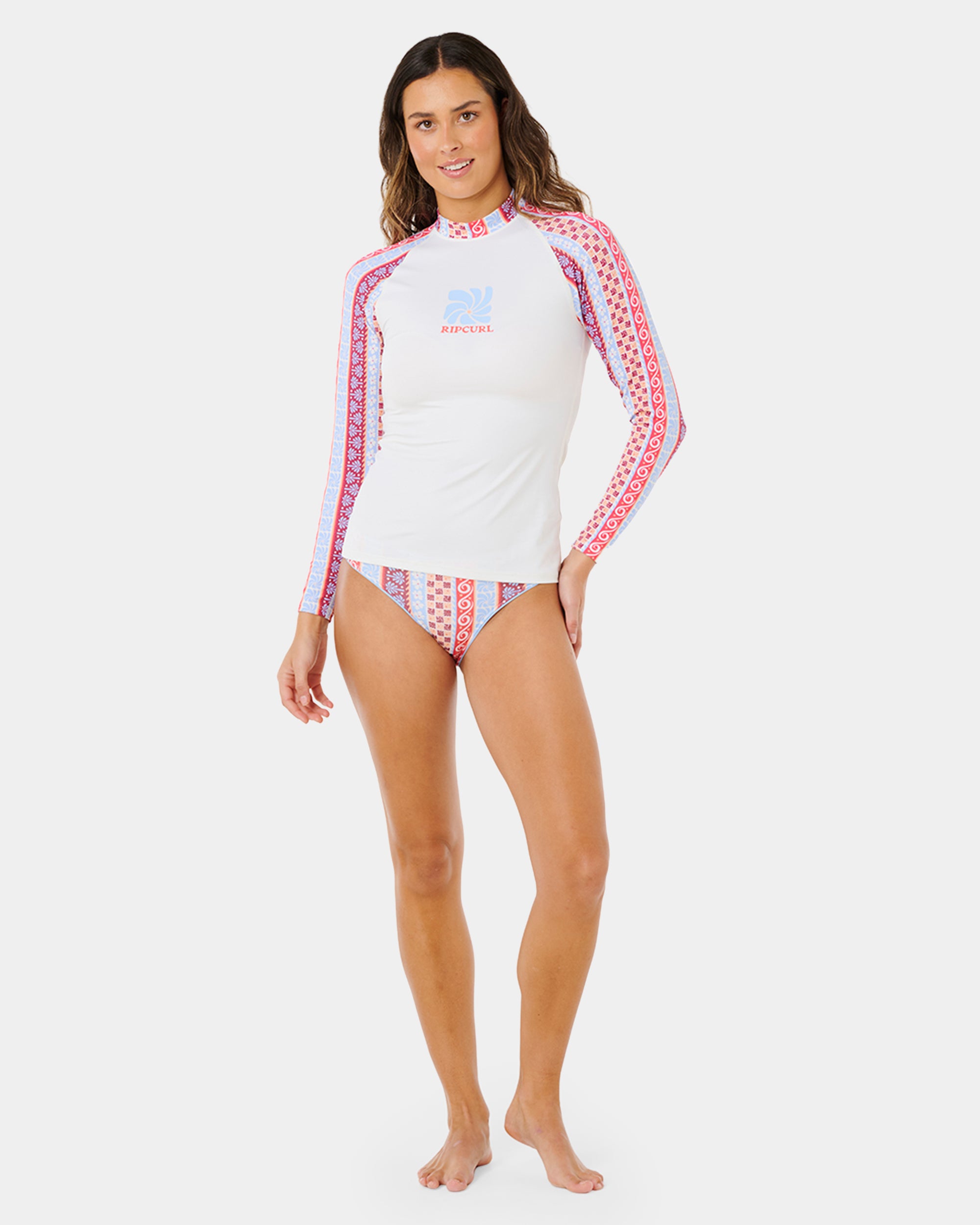 Womens Coastal Instinct UPF Long Sleeve Rash Vest