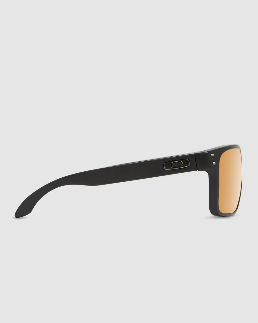 Holbrook Matte Black Prizm Square Sunglasses
