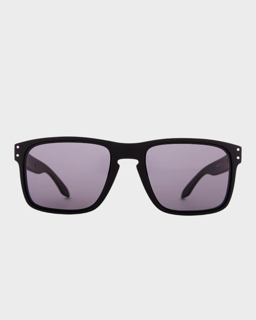 Holbrook Matte Black Prizm Square Sunglasses