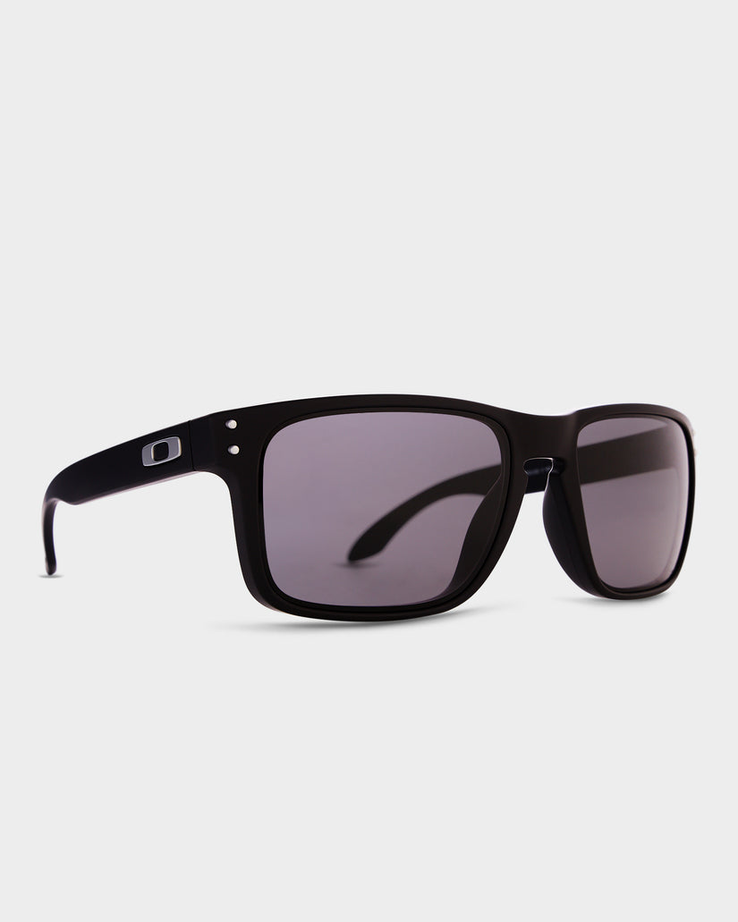 Holbrook Matte Black Prizm Square Sunglasses