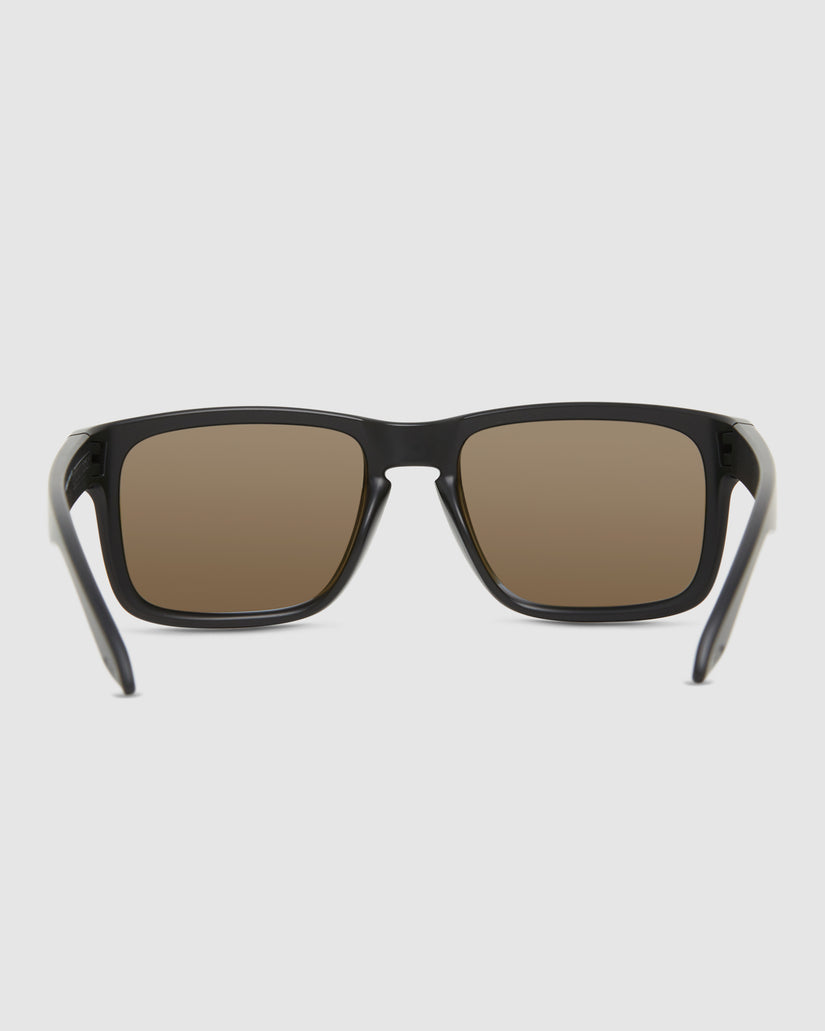 Mens Holbrook Matte Black Prizm Polarised Sunglasses