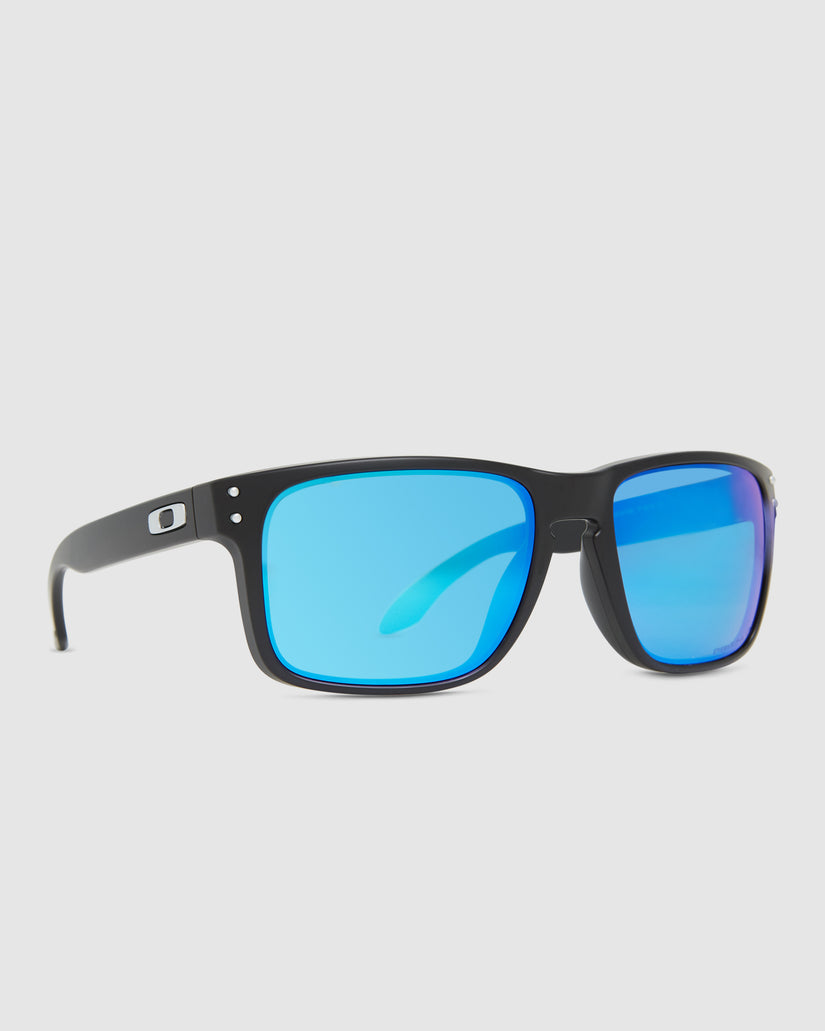 Mens Holbrook Matte Black Prizm Polarised Sunglasses