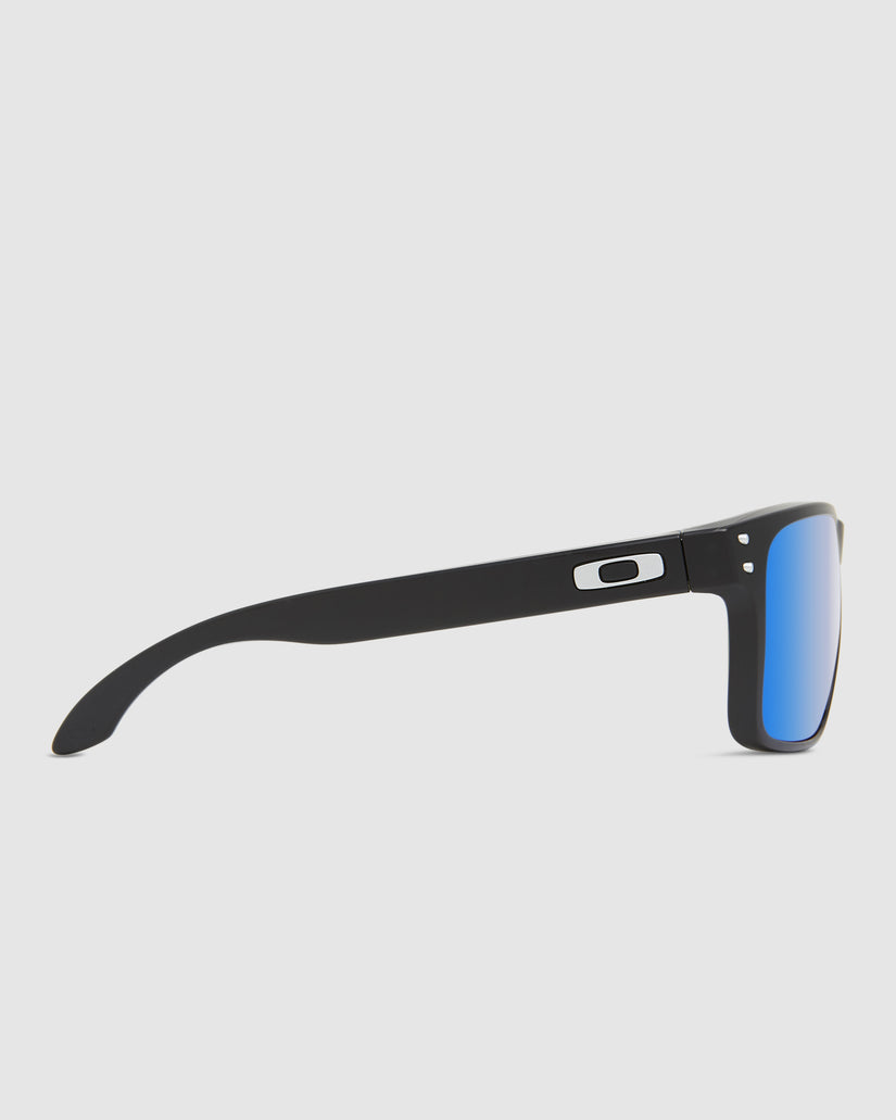 Mens Holbrook Matte Black Prizm Polarised Sunglasses