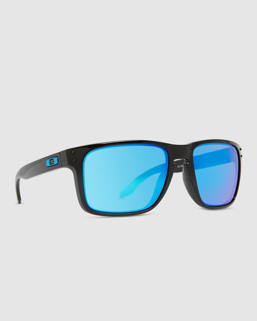 Mens Holbrook XL Polished Black Prizm Square Sunglasses