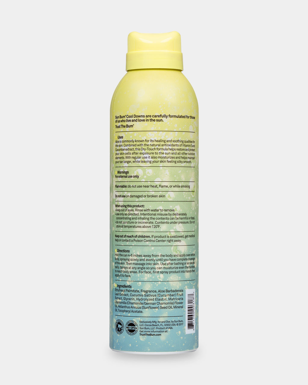Cool Down After Sun Spray Sunscreen