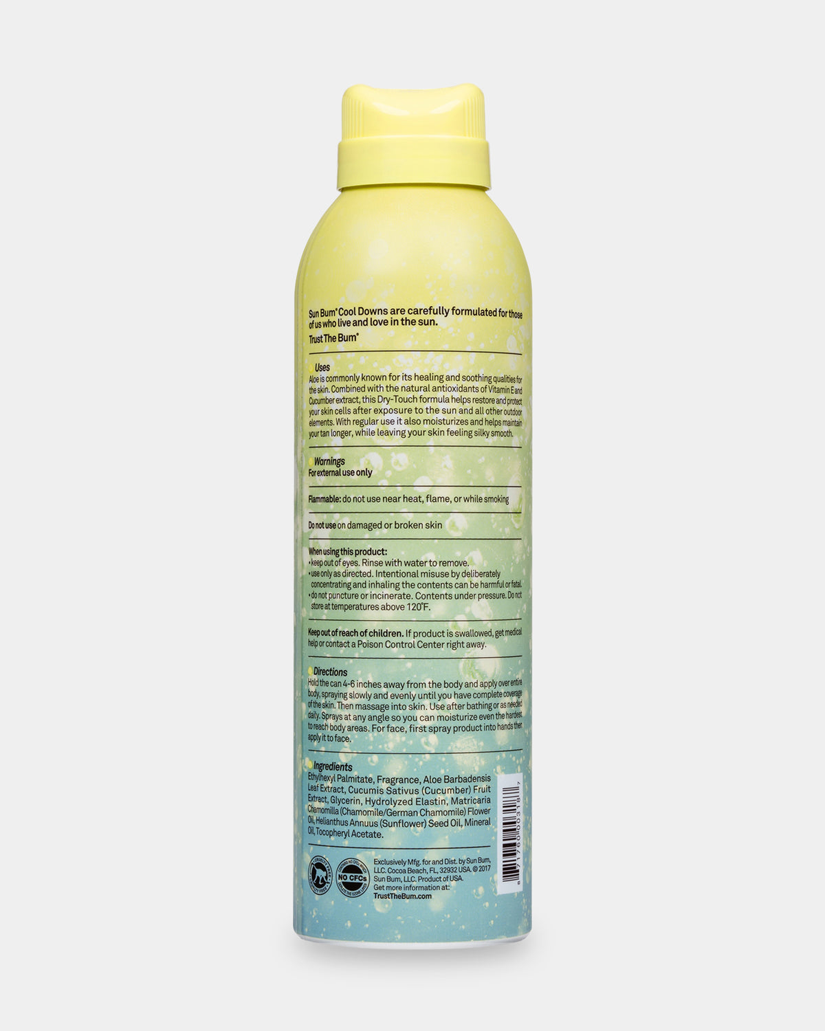 Cool Down After Sun Spray Sunscreen