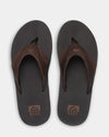 MENS LEATHER FANNING THONGS