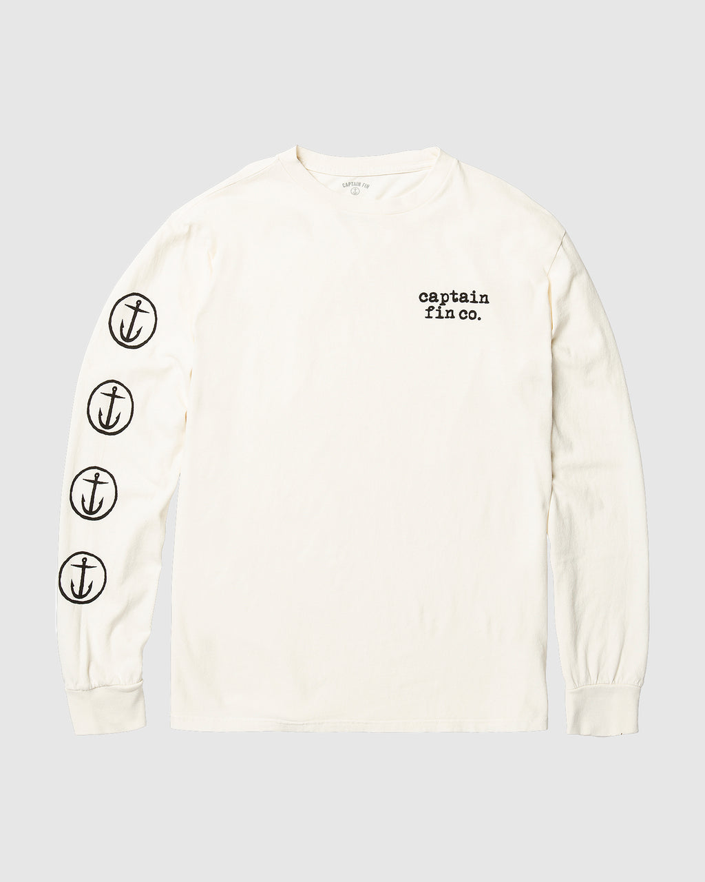 MENS ANCHOR LONG SLEEVE T-SHIRT
