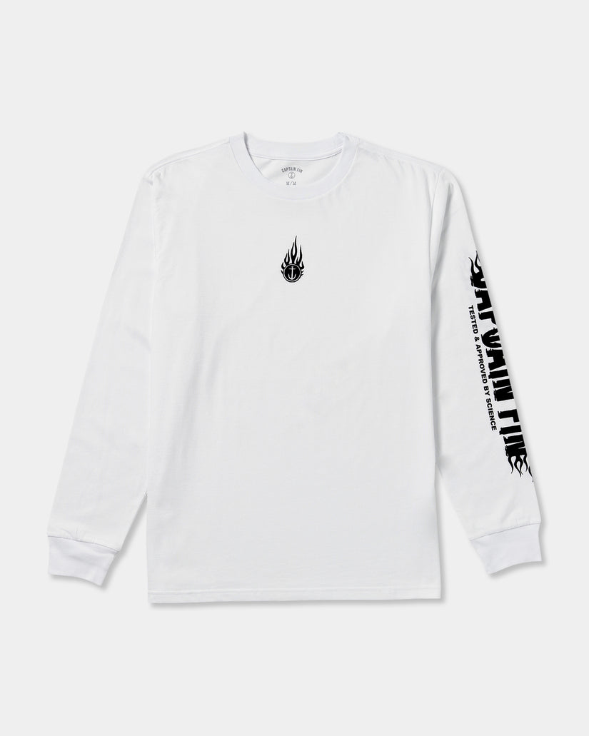 MENS FIN FLAME LONG SLEEVE T-SHIRT