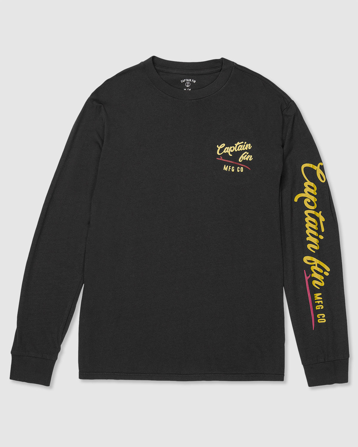 MENS SLICK SLIDE LOGO LONG SLEEVE T-SHIRT