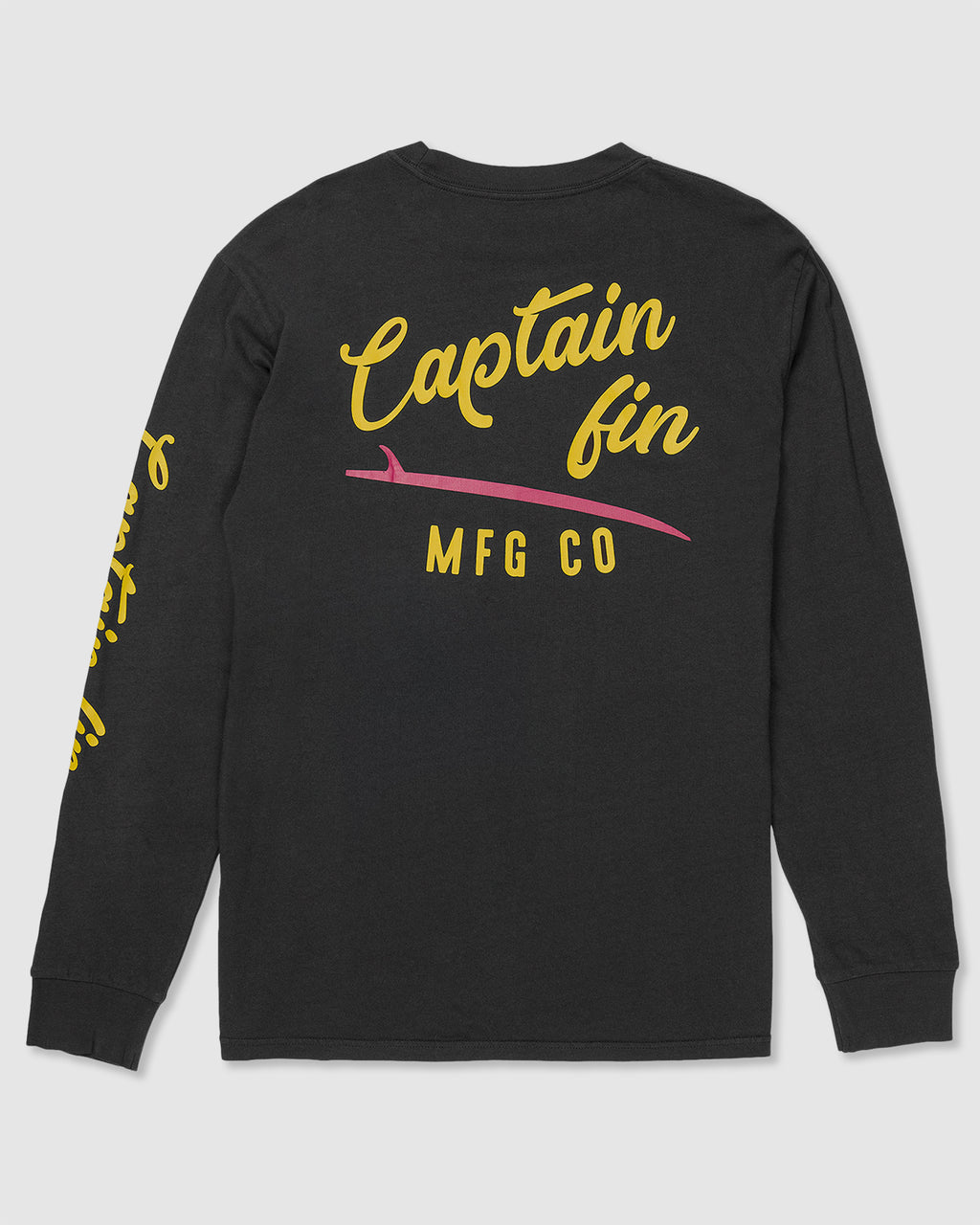 MENS SLICK SLIDE LOGO LONG SLEEVE T-SHIRT