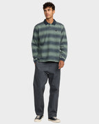 Mens Ksl Polo Long Sleeve Shirt