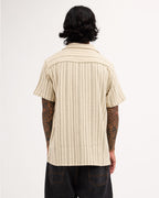 Mens Vacancy Stripe Short Sleeve Shirt