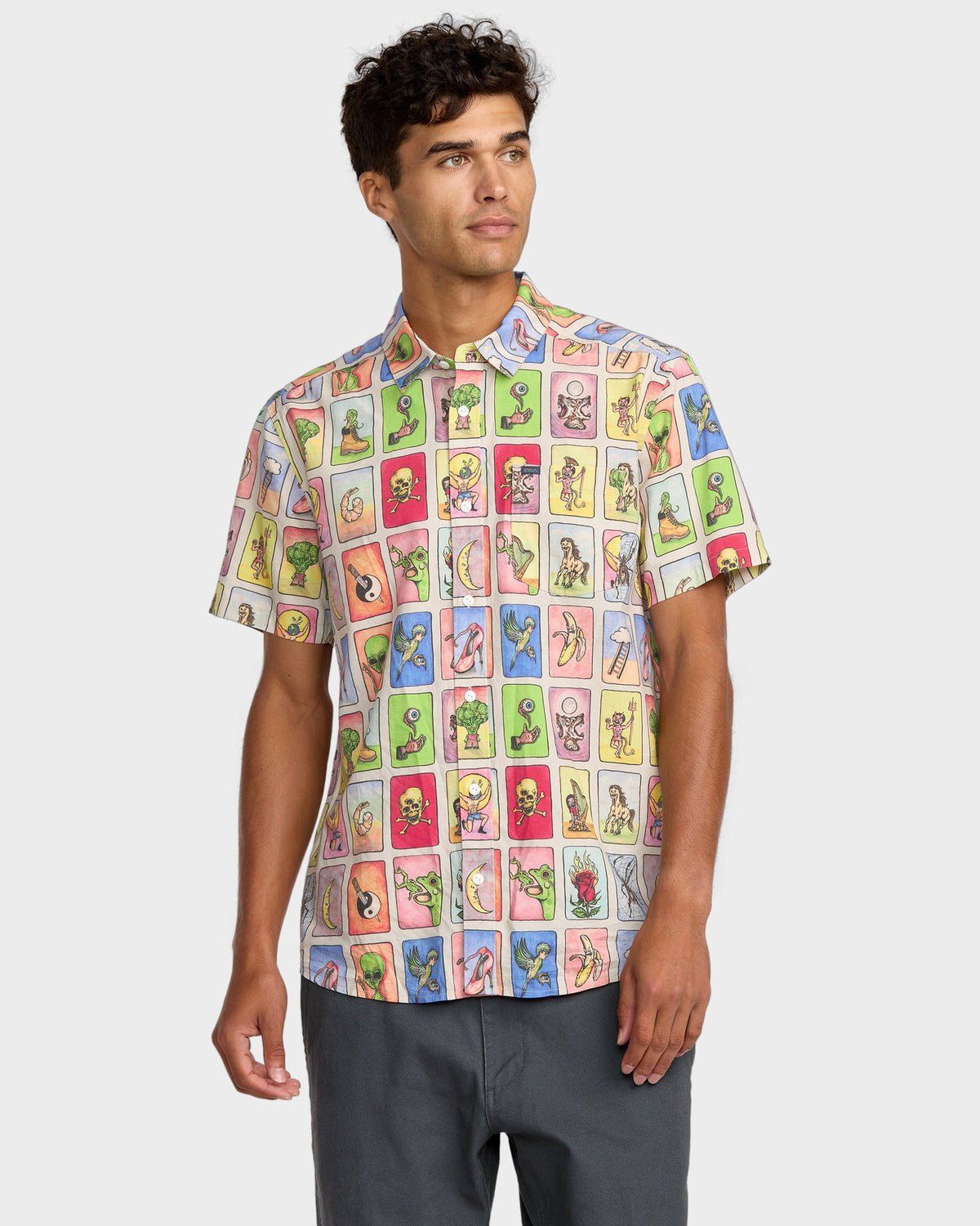 Mens Ksl Tarjeta Short Sleeve Shirt