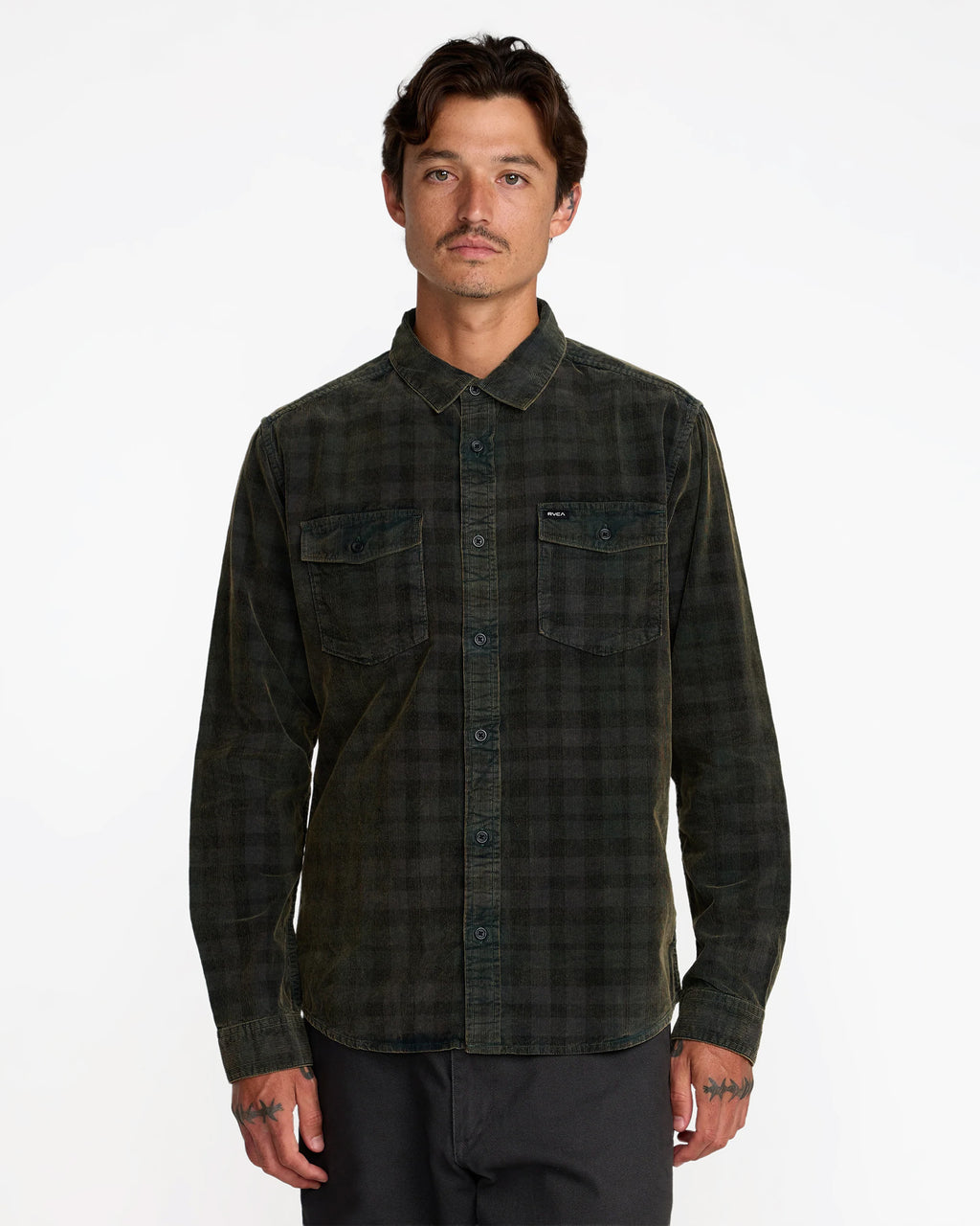 Mens Artifice Cord Long Sleeve Shirt